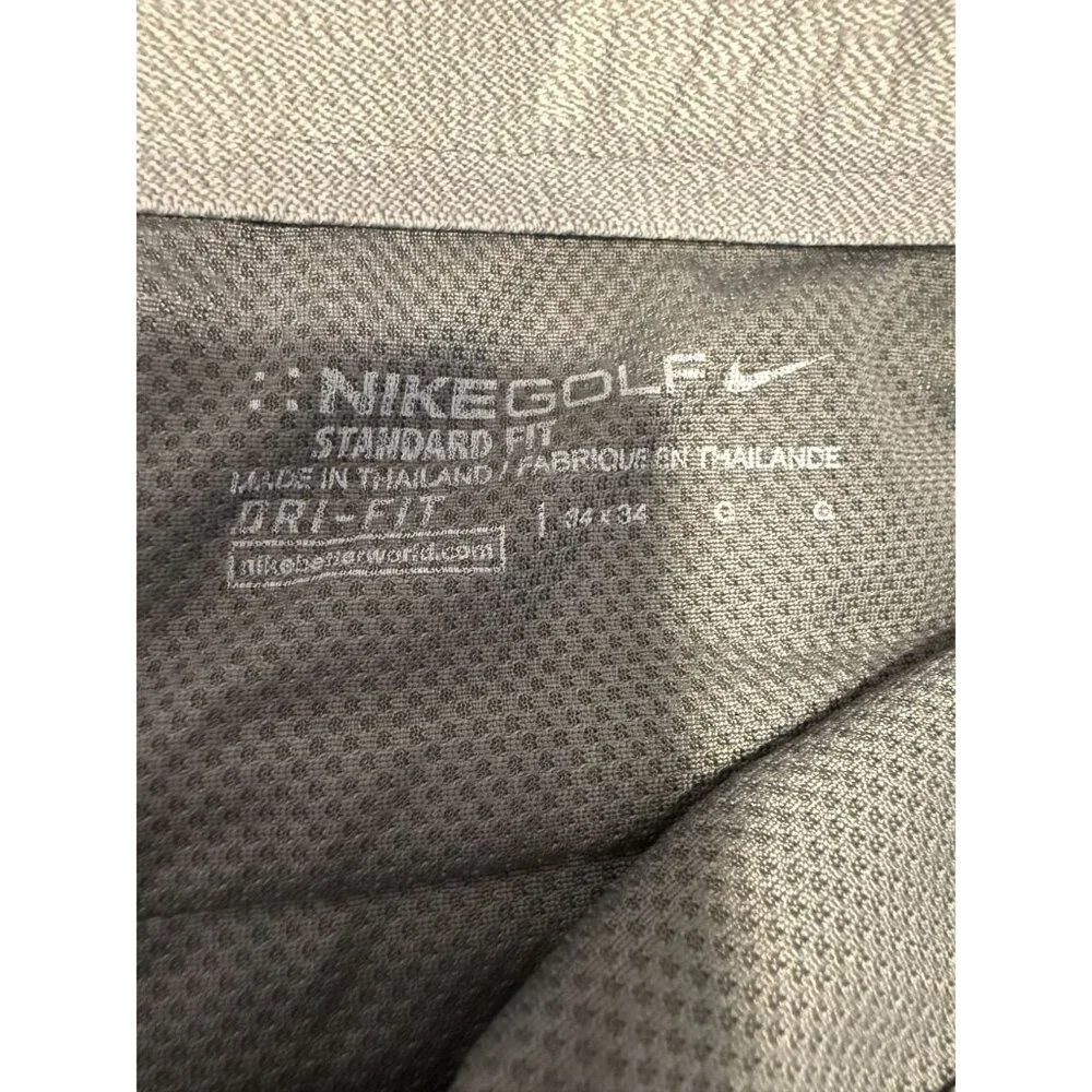 Nike Golf Men's‎ Standard Fit Dri-Fit Grey Pant